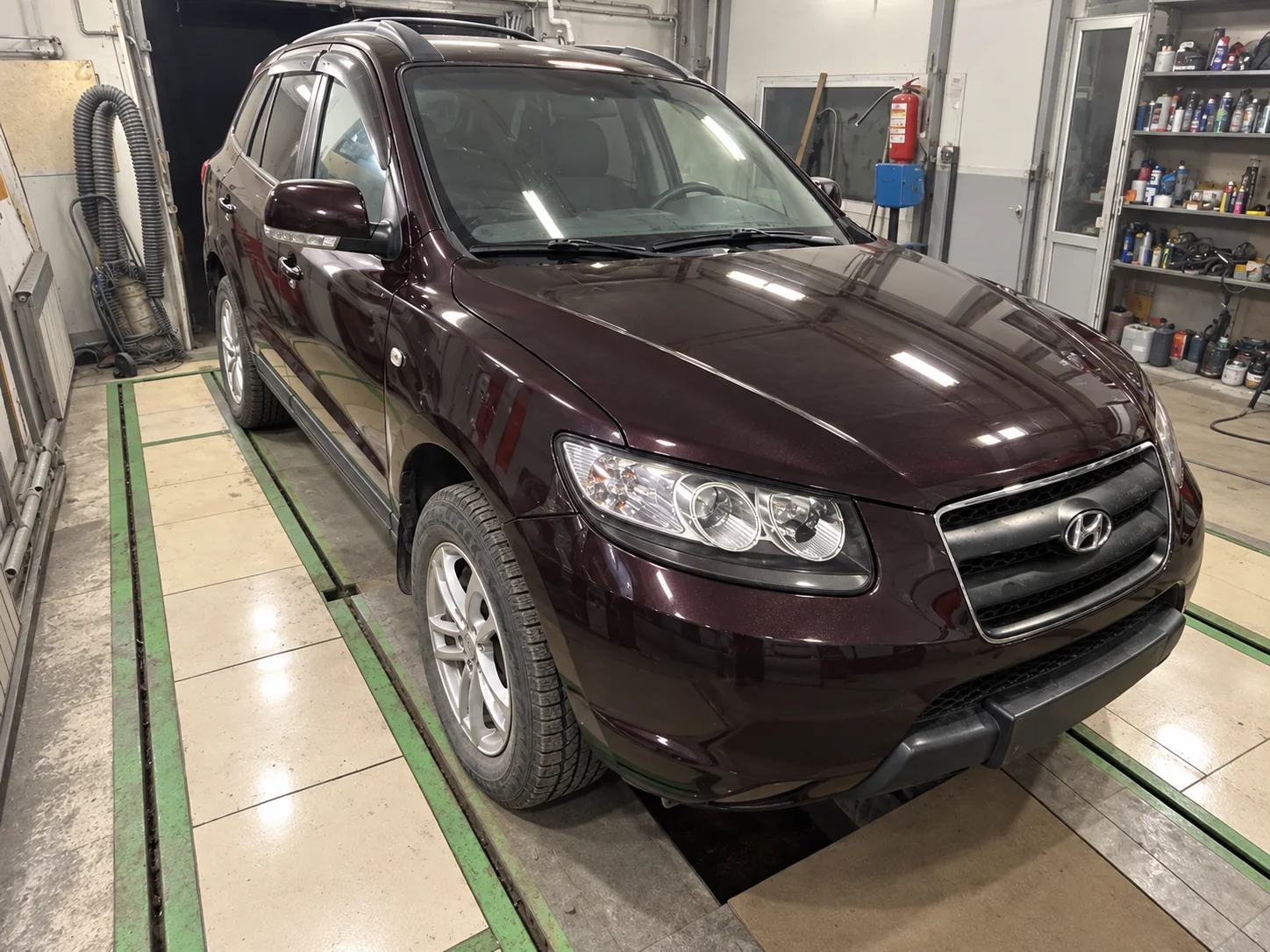 Hyundai Santa Fe 2009 после ремонта