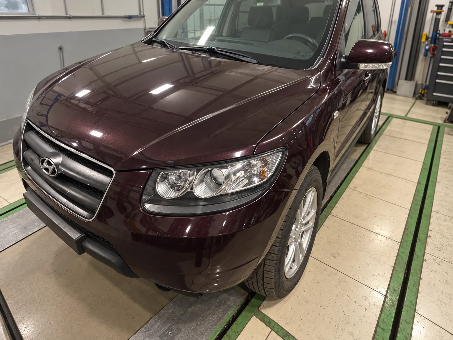 Hyundai Santa Fe 2009 итог ремонта