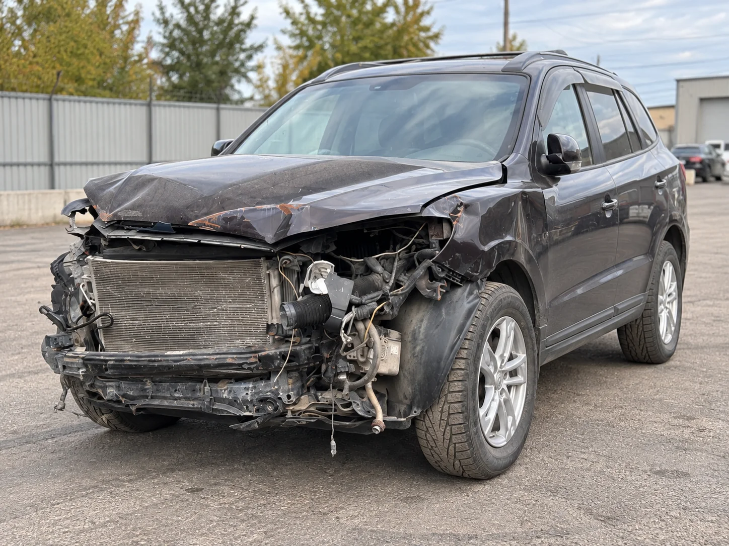 Hyundai Santa Fe 2009 до ремонта